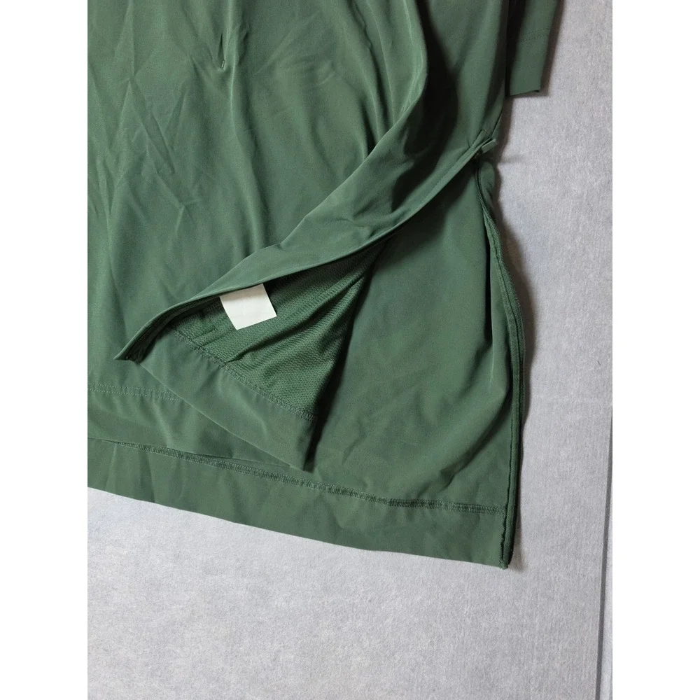Green Bay Packers Nike Green Sideline Coach Men Short Sleeve Hoodie Jacket Sz XL